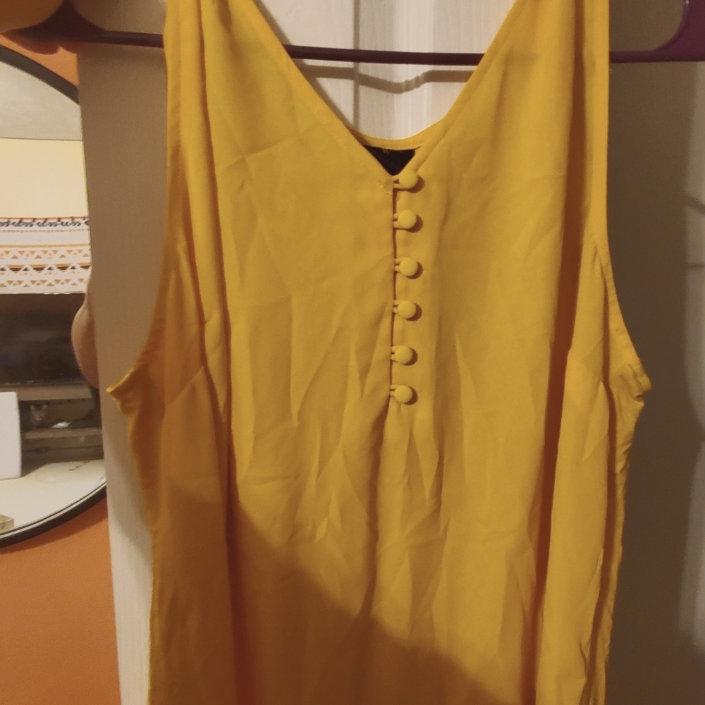Sheer Petite L Tank Shirt